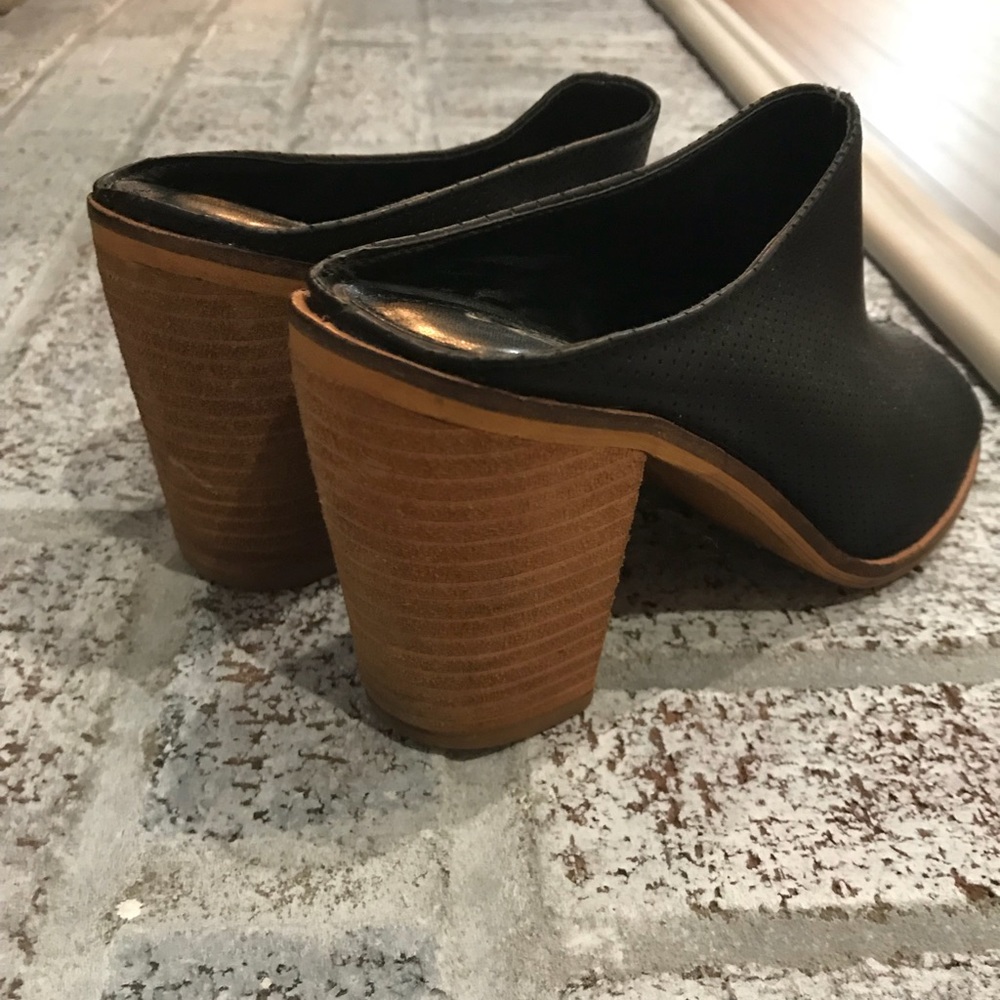 Rebel open toe bootie heels